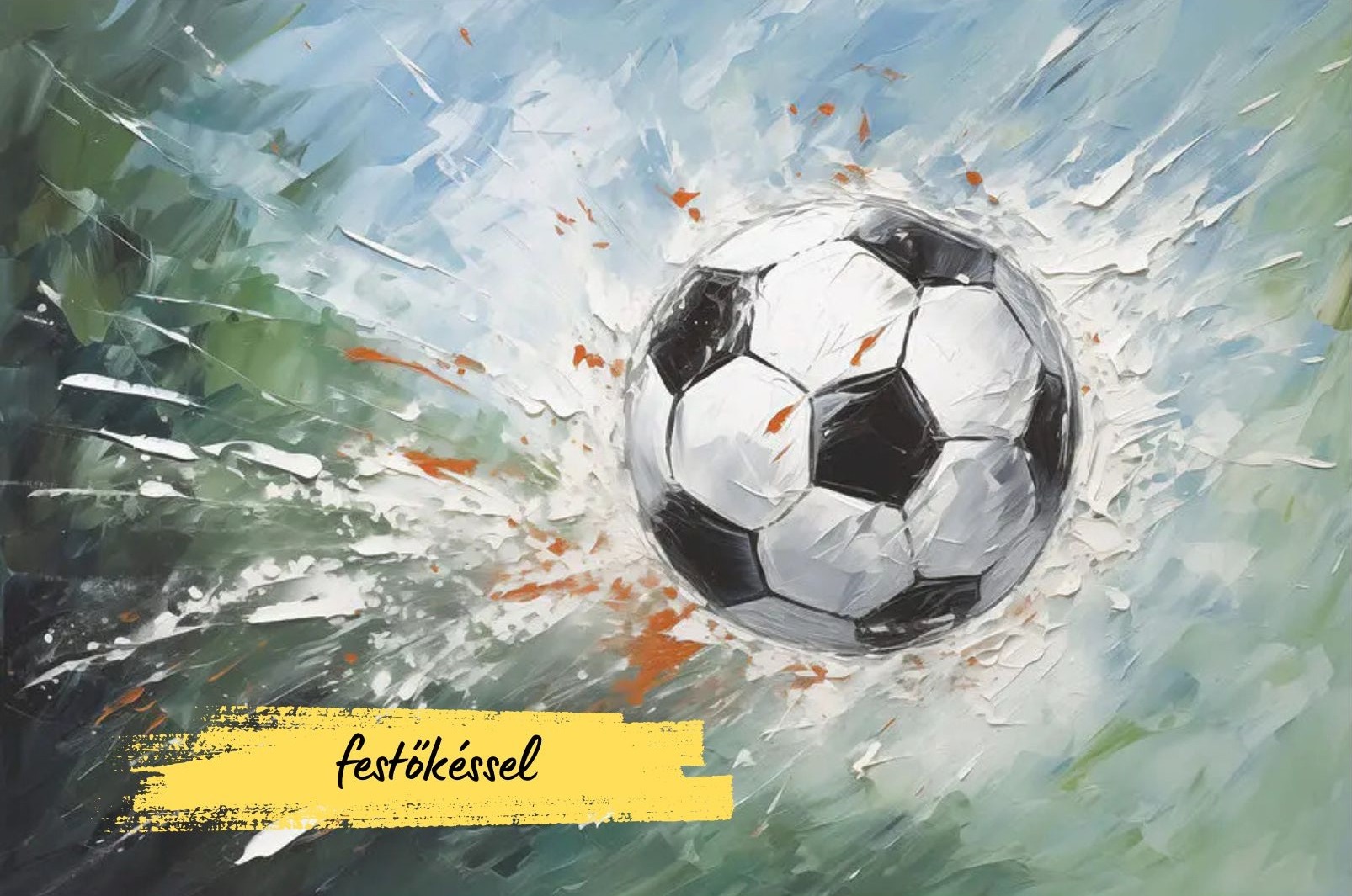 Góóól / Katart élményfestés gyerekeknek