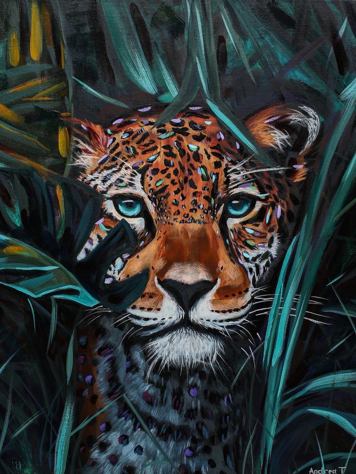 Katart élményfestés - Leopárd
