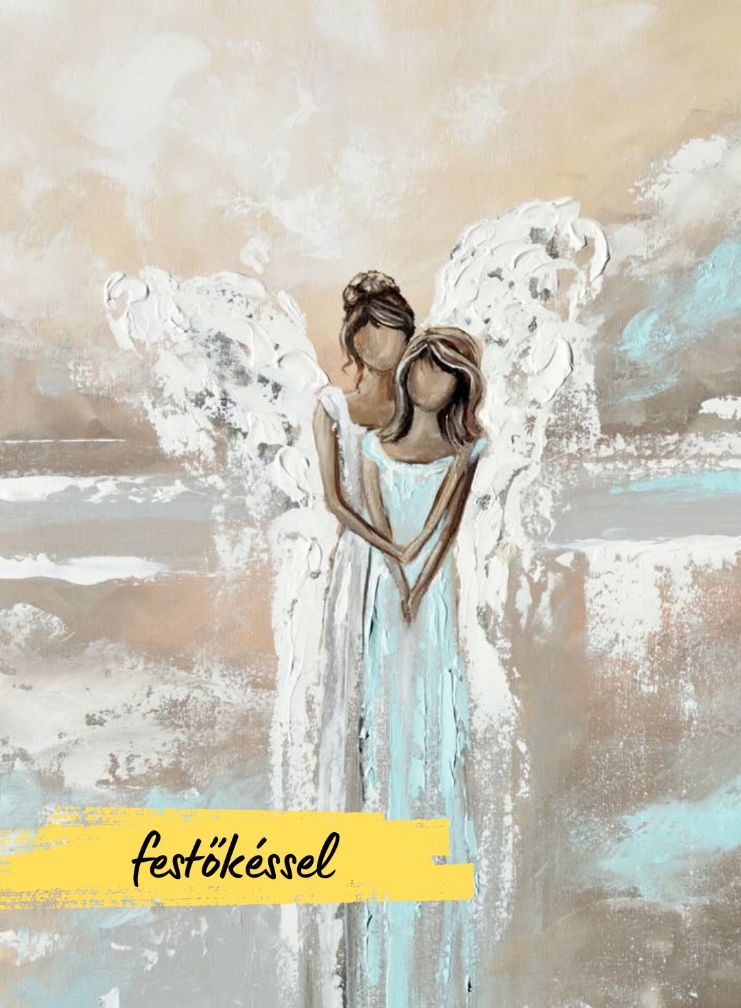 Katart élményfestés - Angyalok