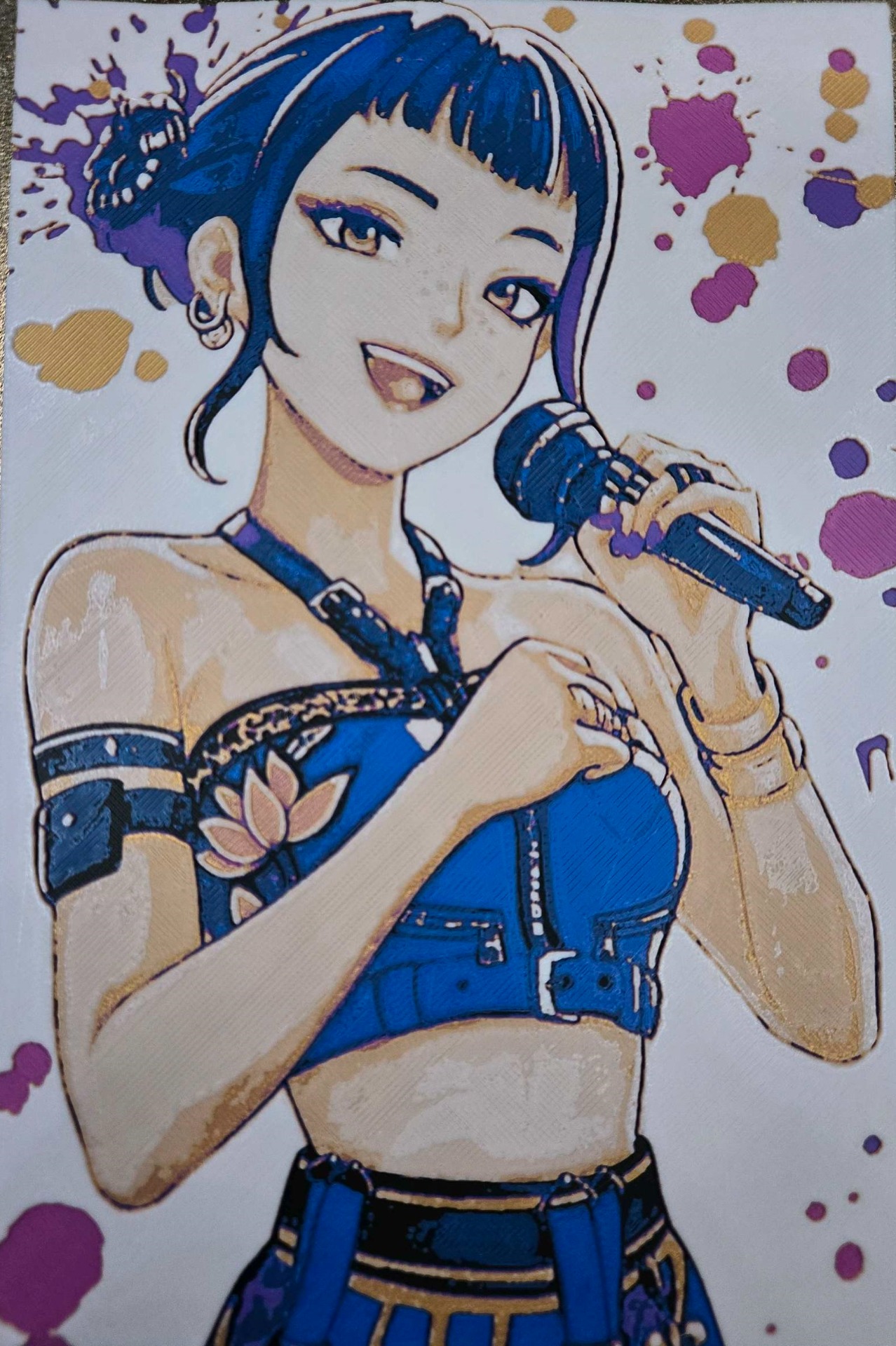 Katart élményfestés - K-POP  Zoey