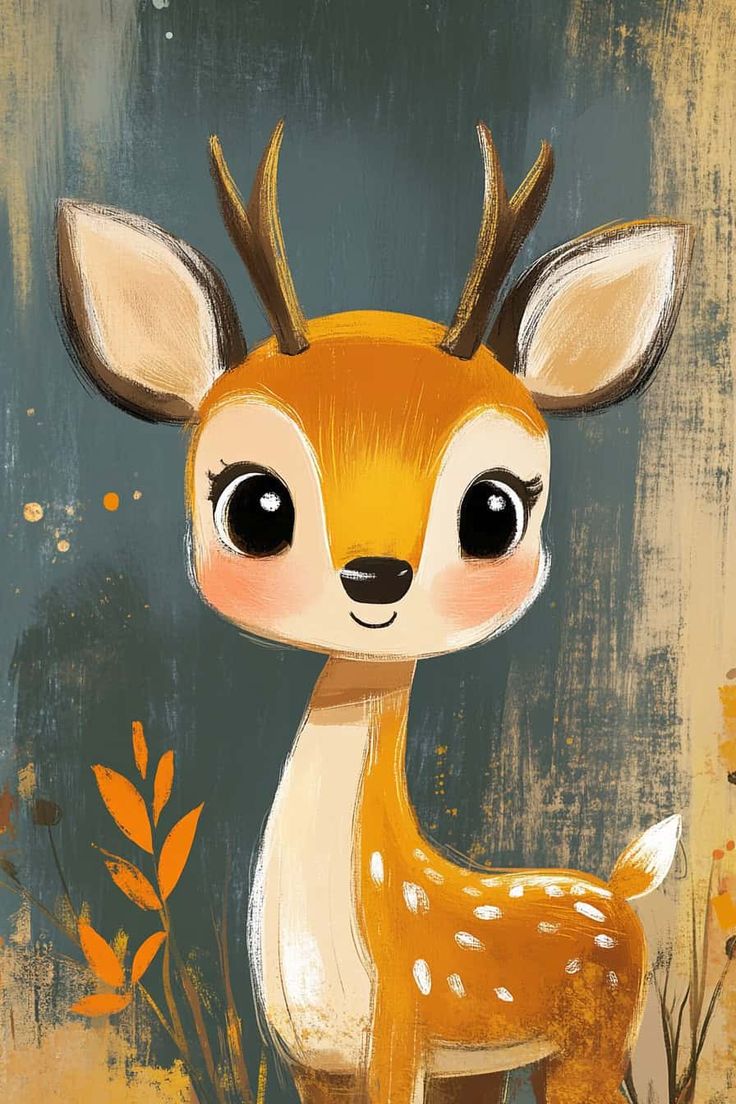 Katart élményfestés - Őzike