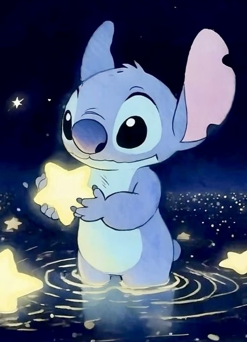 Katart élményfestés - Stitch és a csillagok